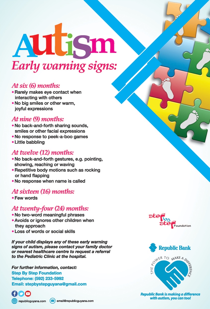 If Your Child Displays Any Of These Early Warning Signs Of Autism Please Contact Your Family Doctor Or Nearest Healthcare Centre To Request A Referral To If Your Child Displays Any Of These Early Warning Signs Of Autism Please Contact Your Family Doctor Or Nearest Healthcare Centre To Request A Referral To